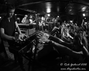 On lap steel, live with GPGDS @ The Middle East, Boston, MA
