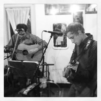 W/ Bobby Henrie @ Roots Cafe, Naples, NY
