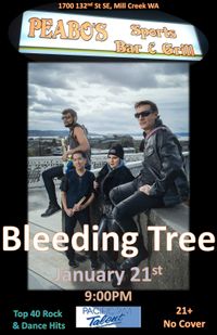 Bleeding Tree at Peabo's