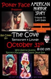 Halloween AHS Lady Gaga Tribute with Special Guests Shay Fox, Rococo Macaroon & Crystyl Jewyl Box