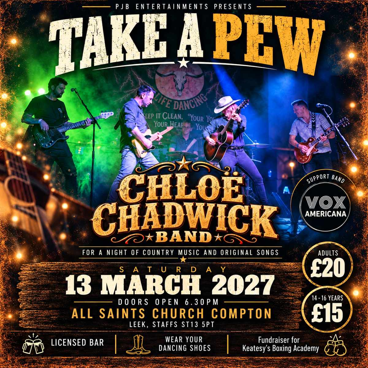 CHILD TICKET - TAKE A PEW