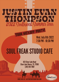 Justin Evan Thompson - 2022 Southwest Summer Tour