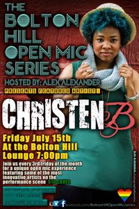 Bolton Hill Open Mic Series featuring Christen B 