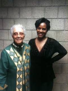 Performing with Stella Marrs, "Mrs. Soft Soul" at benefit concert.
