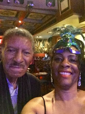 Maestro Frank Owens after my show Come on up... My Castle's Rockin A Tribute to Alberta Hunter at Triad Theater November 14th 2018 NYC
