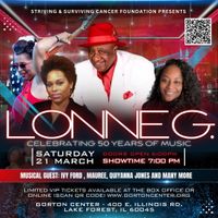 LONNIE G celebrating 50 years of Music