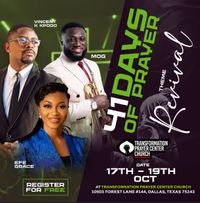 41 Days of Prayer: Prayer & Worship Experience 