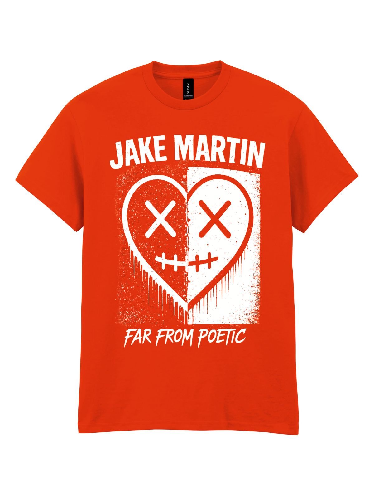 Far From Poetic - T Shirt - Red