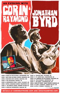 Corin Raymond & Jonathan Byrd @ Music in the Alcove, Cochenour ON