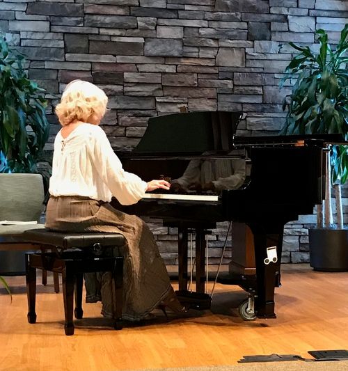 Sandra Moulin performing Rach'in 'It' with Re: The Story of Sergei Rachmaninov