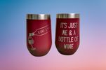 Official Me and a Bottle of Wine Tumbler