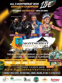 Montserrat Festival UK 2026 – Rising From The Ashes