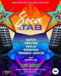 Soca At The Tab (FREE EVENT)