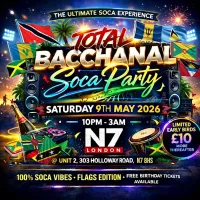 Total Bacchanal - Soca Party