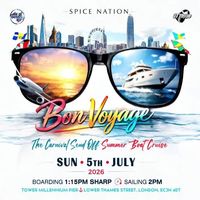 Bon Voyage - The Carnival Send Off Summer Boat Cruise