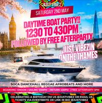Just Vibez - On The Thames Boat Party