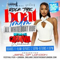 Rock The Boat | London All White Boat Ride Party 