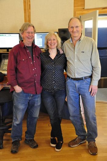 With Alan Bean at Baked Beans recording Studio: Feb 2016

