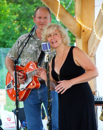 Carolyn and Mike - Alan day Community Garden Summer 2017
