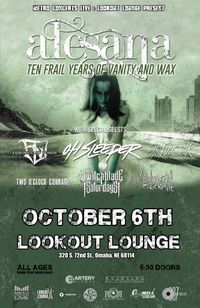 Alesana -Ten Frail Years of Vanity and Wax Tour