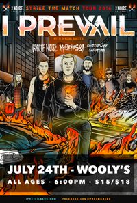 I Prevail -Strike The Match Tour 2016