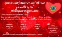 Wellington District Lions Club Valentine's Dance