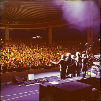 Paul with the Frampton Band
