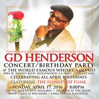 GD Henderson - Concert