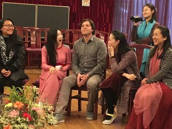 Juan Carlos sharing some thoughts in China
