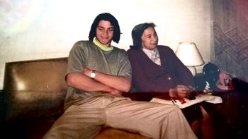 With Grandma back in Chile, circa '91
