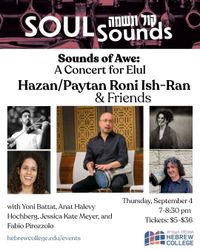 Sounds of Awe: A Concert for Elul