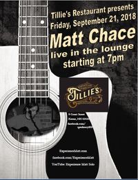 Matt Chace solo & acoustic