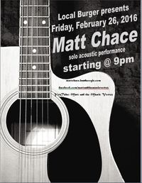 Matt Chace - Solo & Acoustic