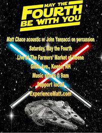 Matt Chace acoustic w/ John Yannacci on percussion