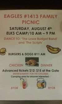 The Scripts @ The Eagles Family Picnic
