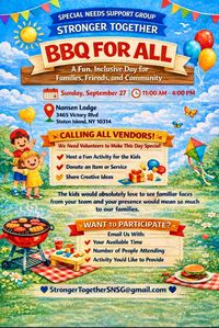 Stronger Together BBQ For All