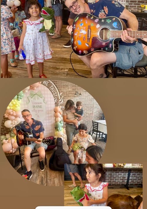 Music With Patrick First Birthday Party Performance Photos