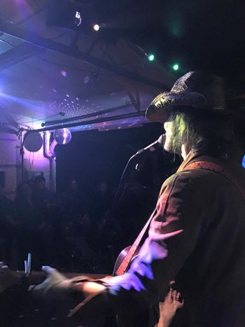Grady Hoss performing at The Secret Space in Milford NJ
