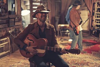 Grady Hoss (behind the scenes of the music video shoot for "These lonely Nights (Ain't Makin' It Easy)
