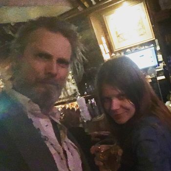 Grady and Sarah Shook post show at Dawson St Pub in Manayunk Philly
