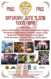 Siama's Afrobilly plays Loring Park Acoustic Music Festival