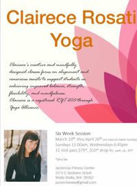 Yoga with Clairece Rosati