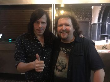 Ken Stringfellow of The Posies and me. Oslo, Norway, 2020
