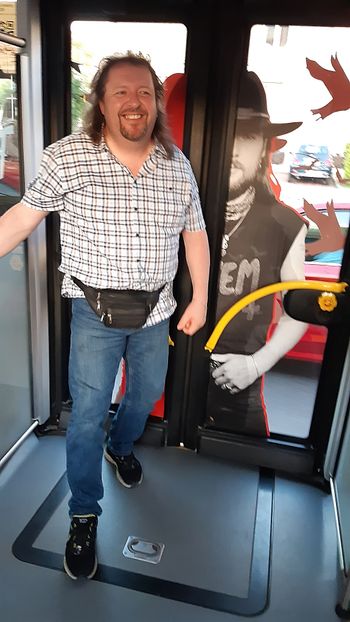 Bus trip, Tychy, Poland.
