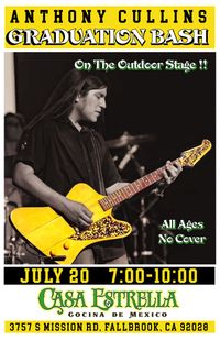 Anthony Cullins ~ Graduation Bash