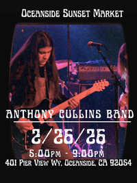 Oceanside Sunset Market: Anthony Cullins Band 