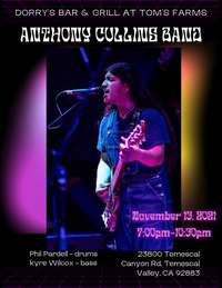 Anthony Cullins live At Dorry's 