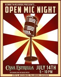 Open Mic Night Fallbrook Hosted by the Vigilantes