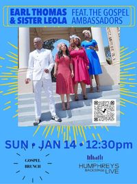 Earl Thomas Gospel Brunch at Humphrey's 