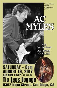 Anthony Cullins opens for AC Myles 